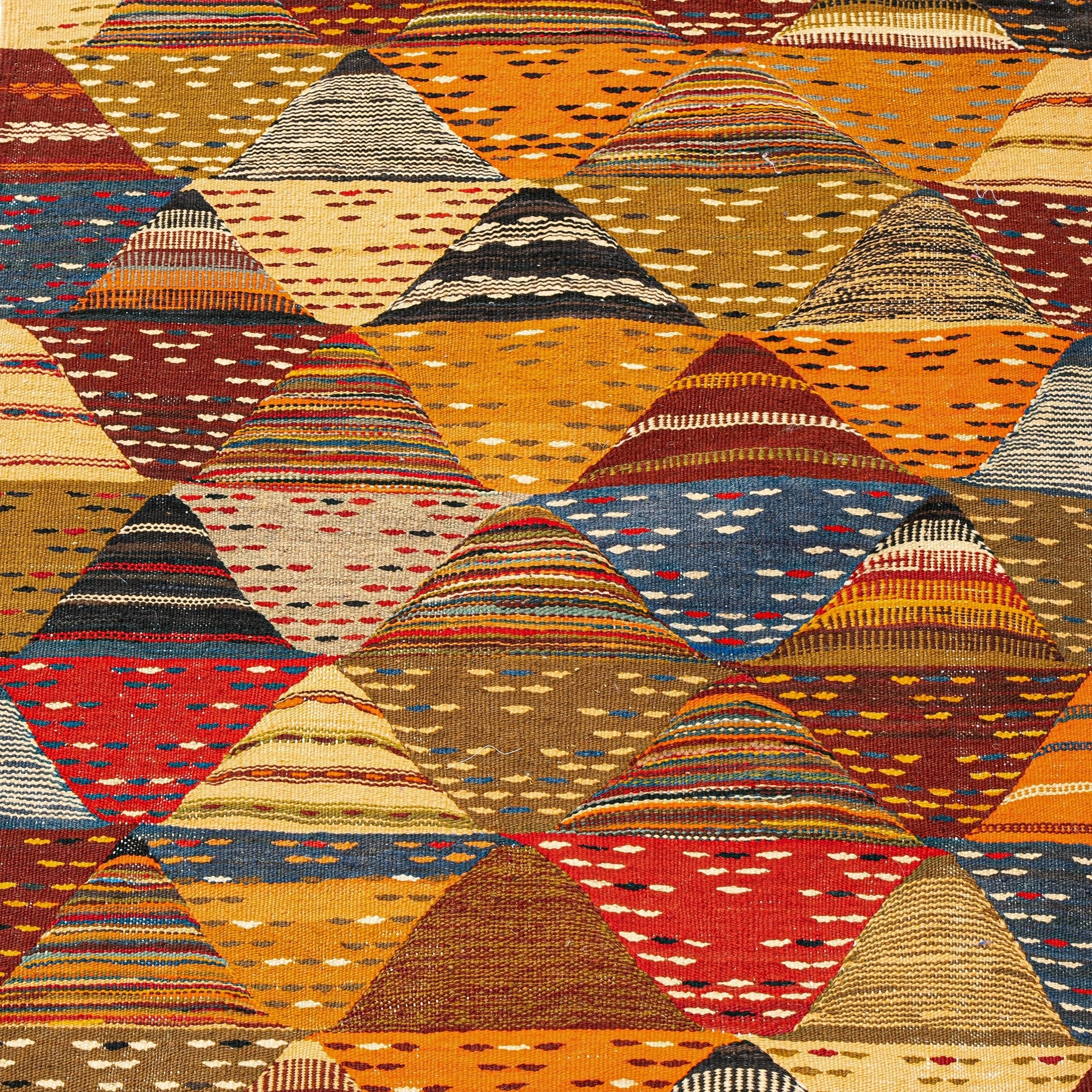 Berber Kilim Runner- Sahara Dunes Multicolour - Berber Kilim