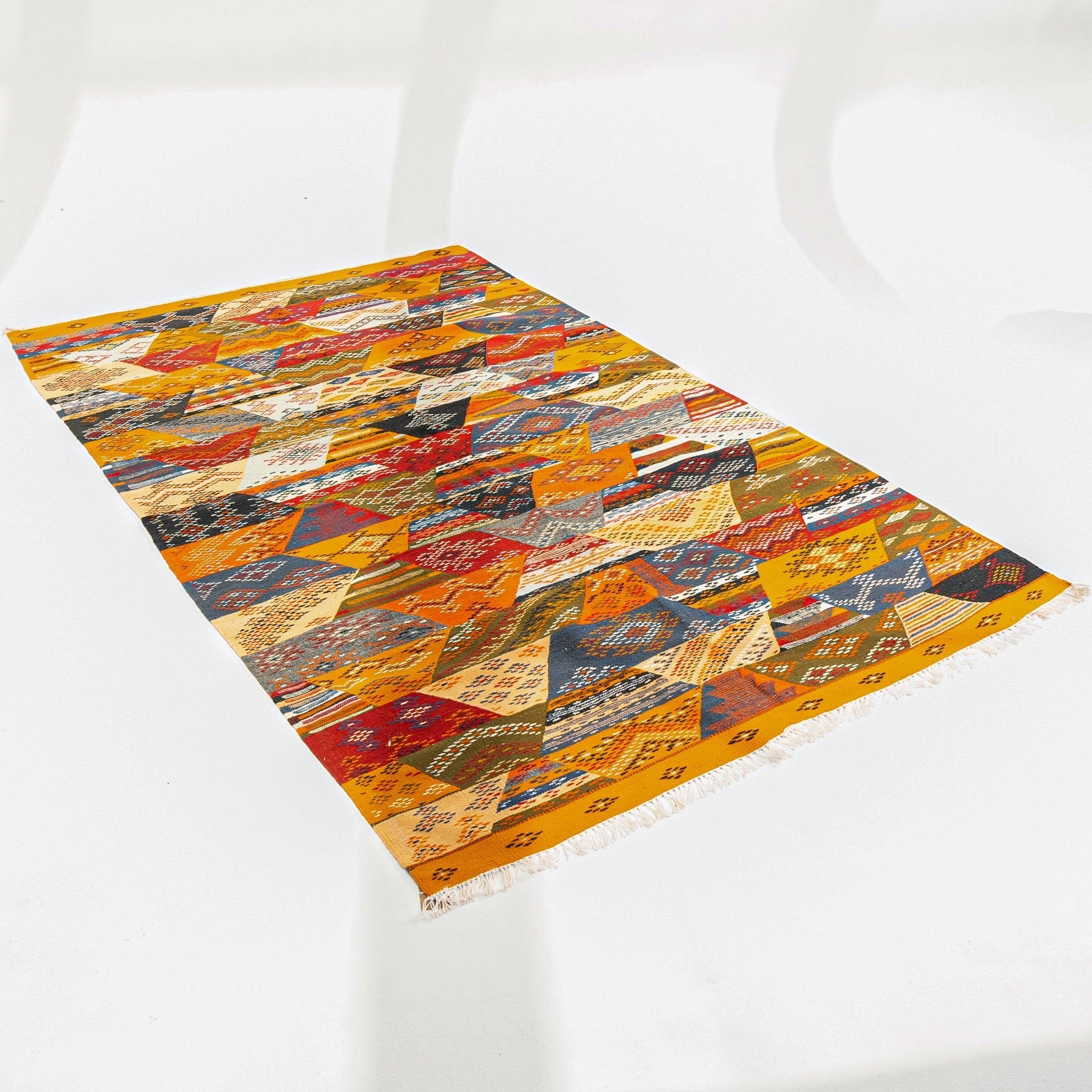 Berber Kilim - Sahara Dunes Multicolour - Berber Kilim