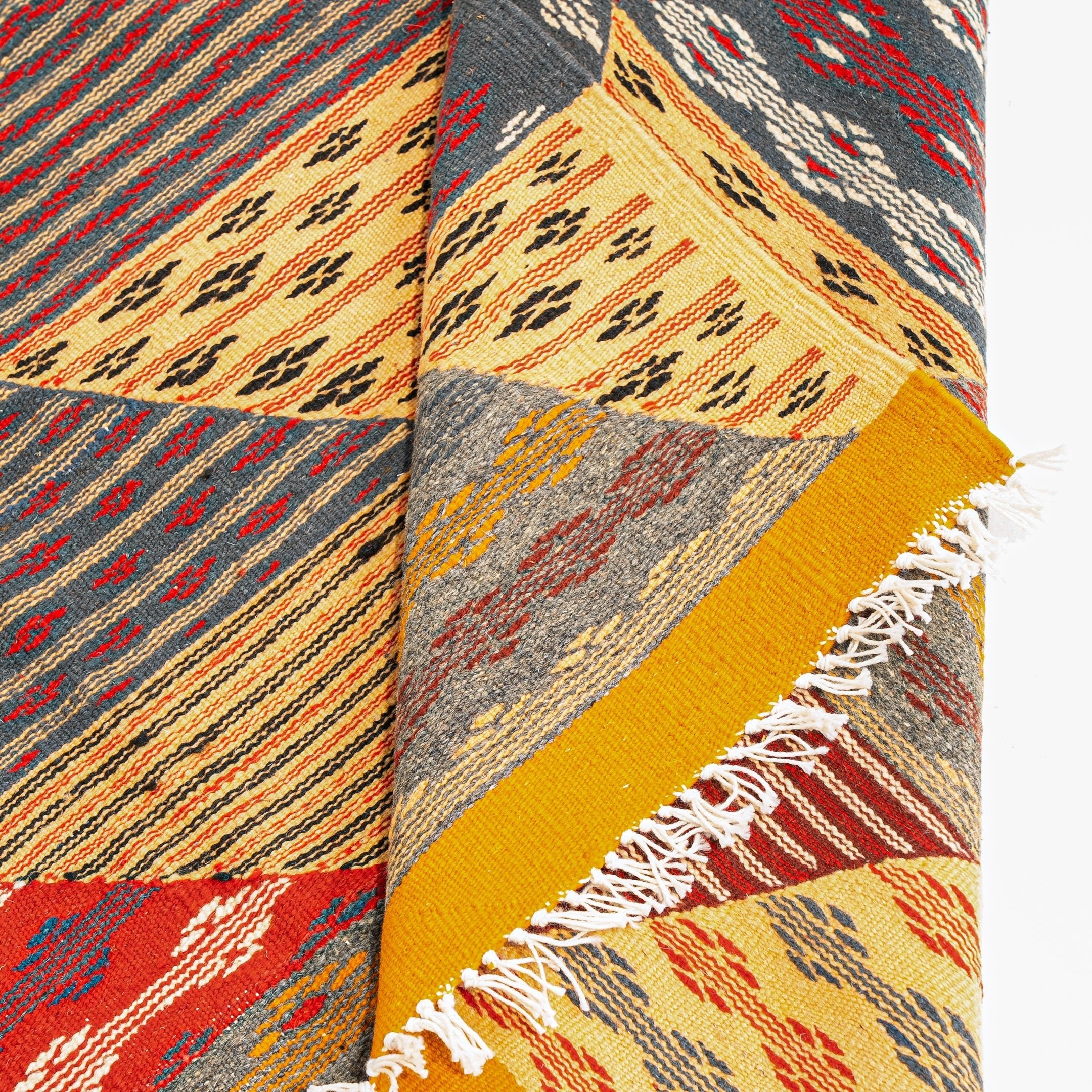 Berber Kilim - Sahara Dunes Multicolour - Berber Kilim