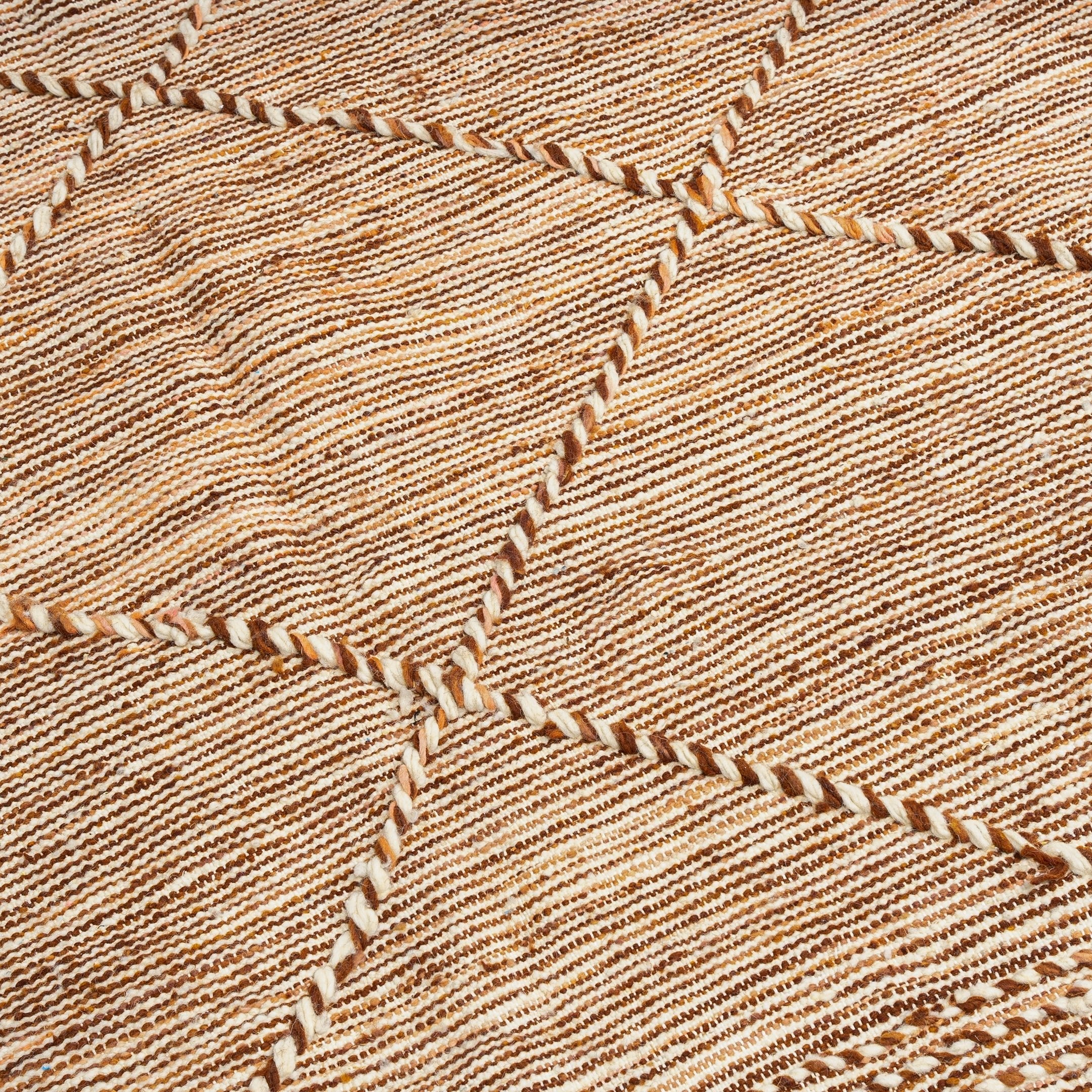 Berber Rug - Zanafi Kilim - Brown - Berber Rug