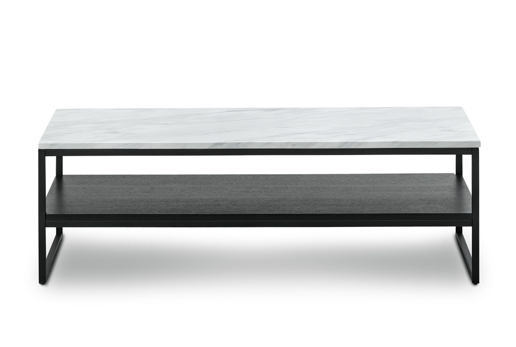 Blake White Marble Coffee Table - Coffee Table