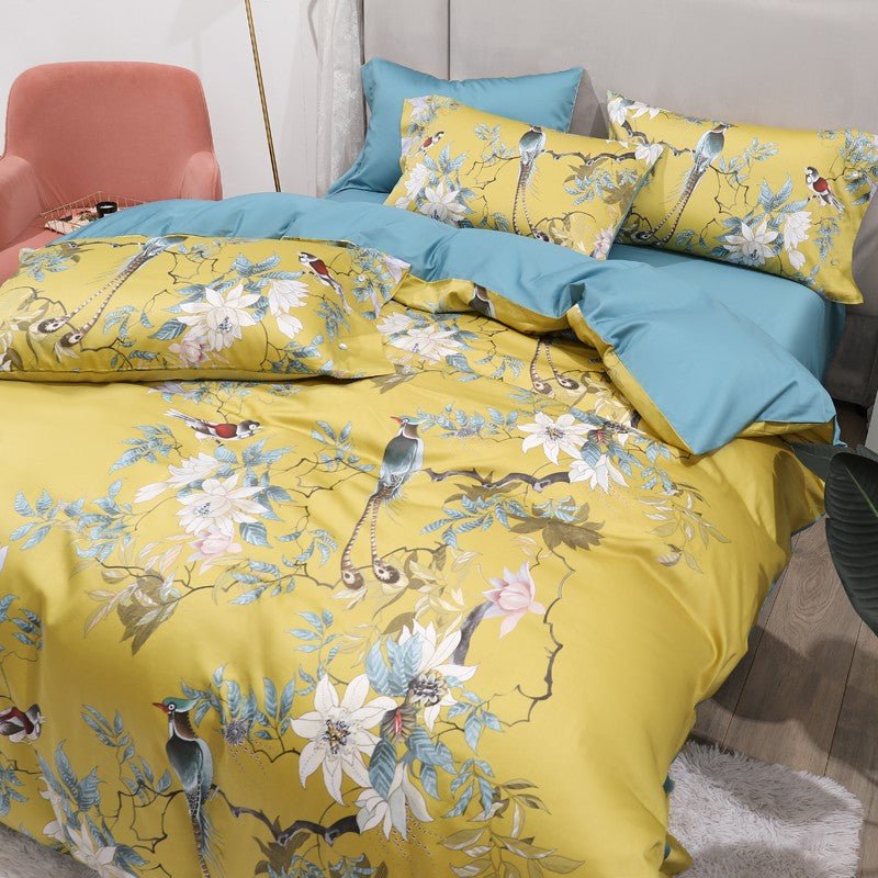 Bohemian Orient Duvet Cover Set (Egyptian Cotton, 500 TC) - Duvet Covers