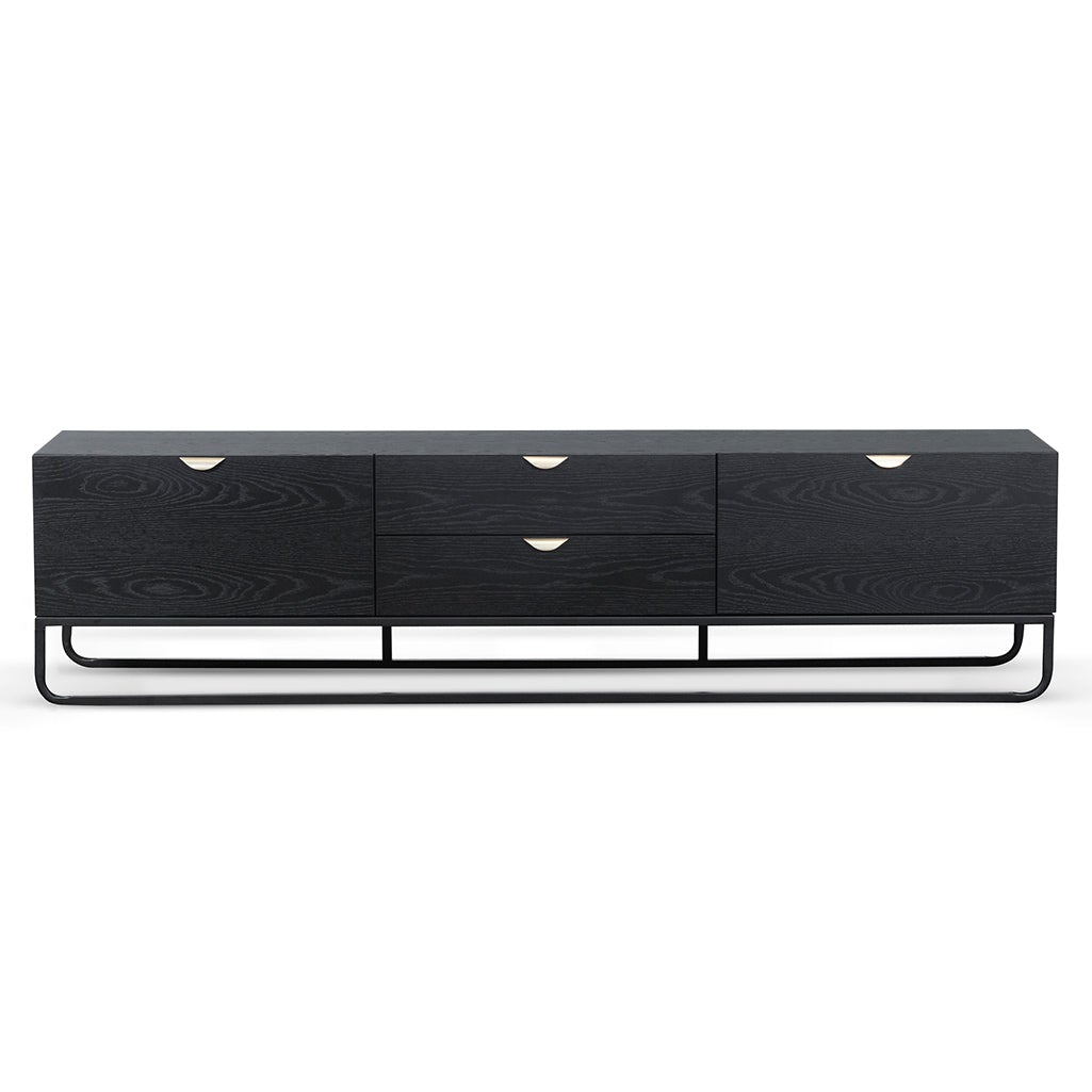 Brody Wooden TV Stand - Black - TV Units