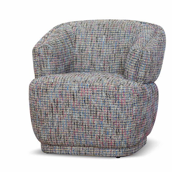 Brooke Armchair - Grey Multicolour - Armchairs