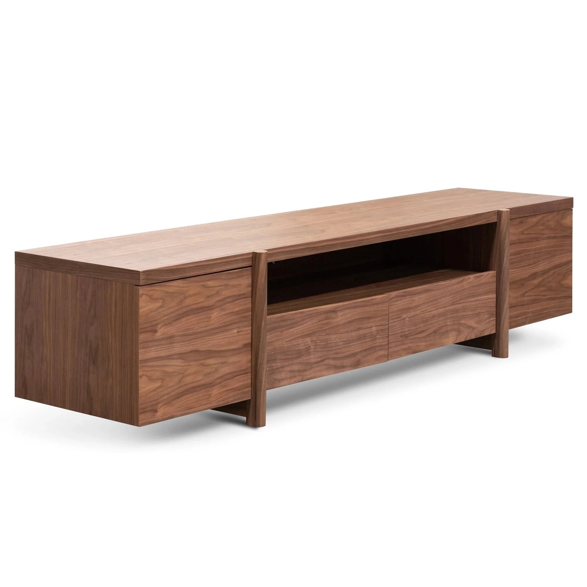 Brooklyn Lowline Wooden TV Stand - Oak - TV Units