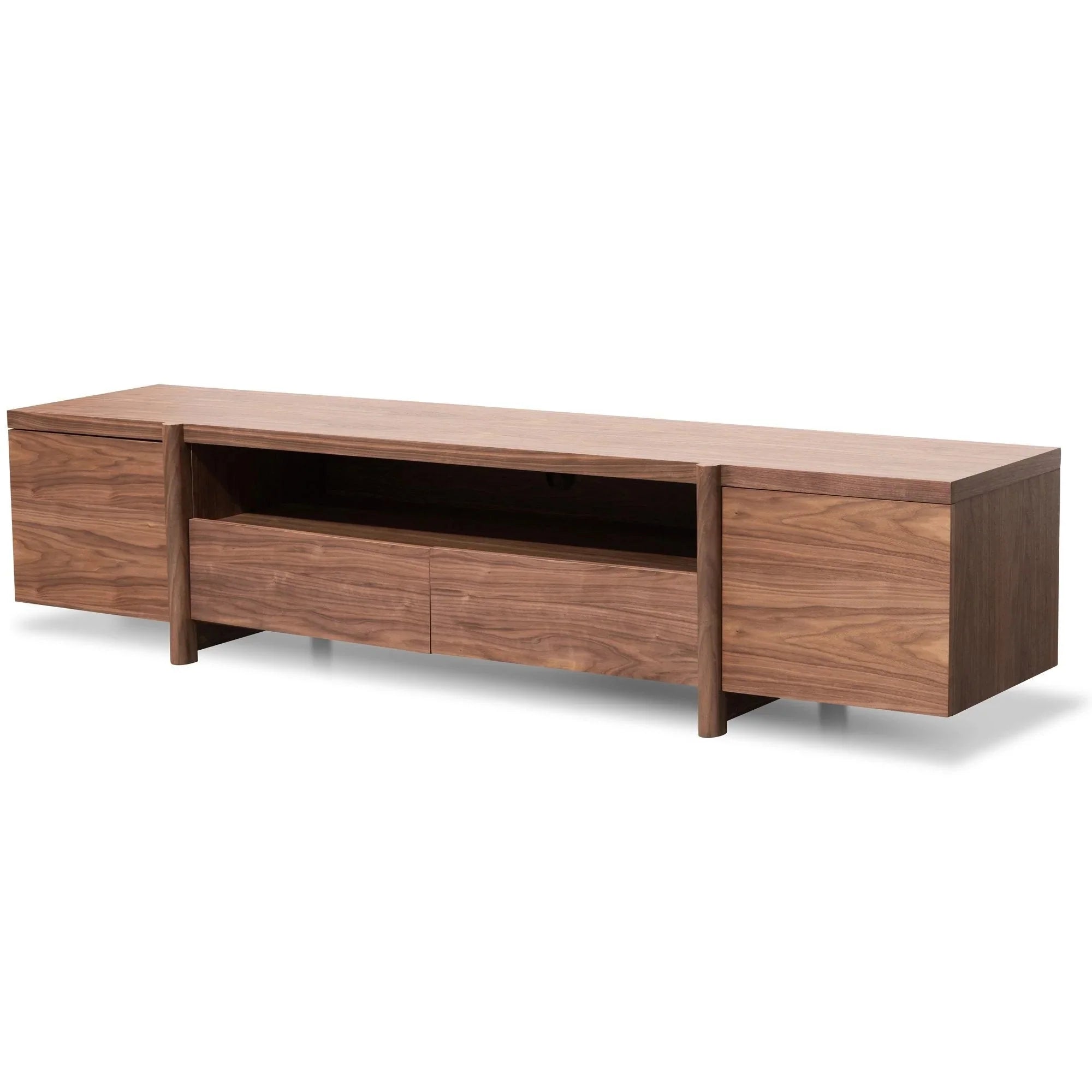 Brooklyn Lowline Wooden TV Stand - Oak - TV Units