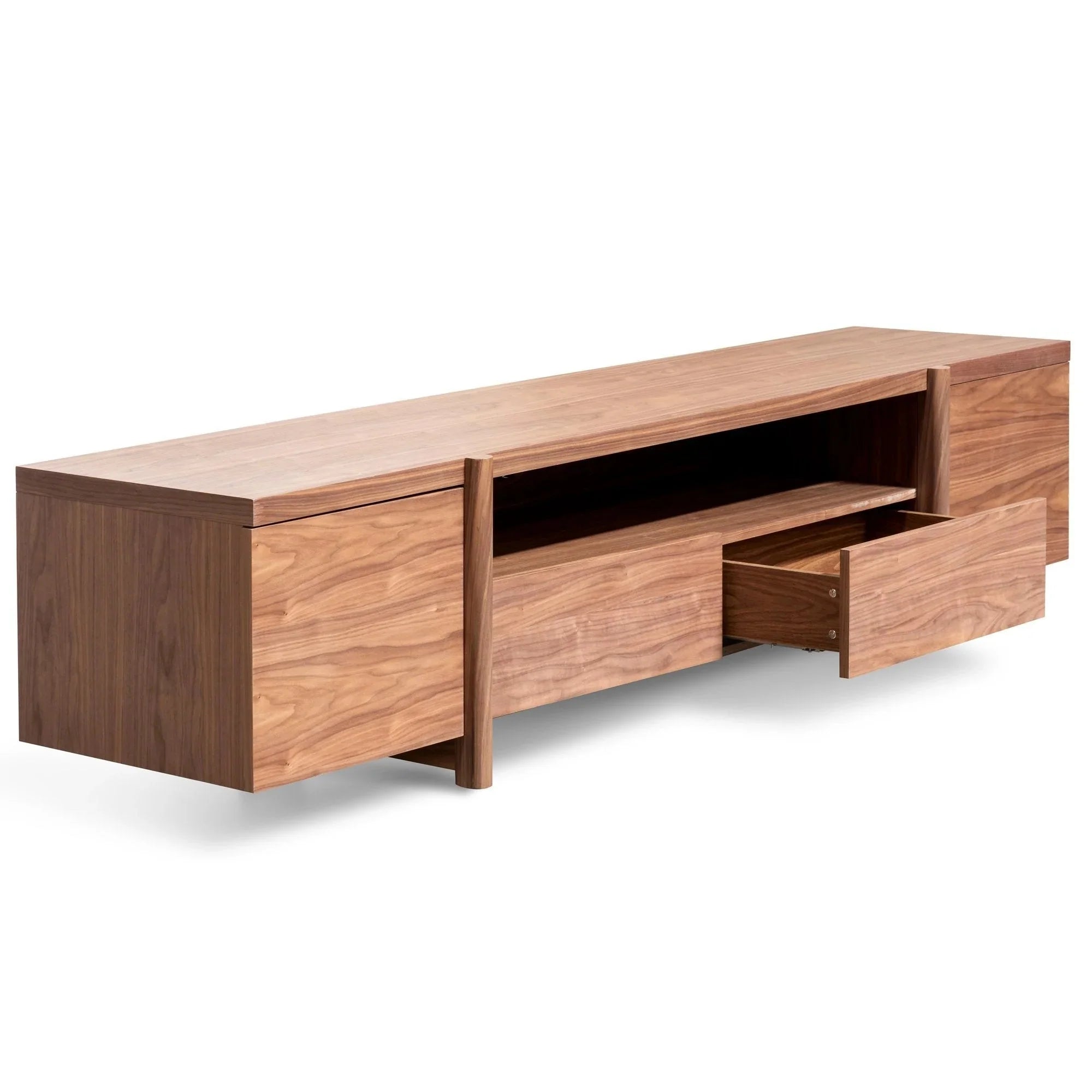 Brooklyn Lowline Wooden TV Stand - Oak - TV Units