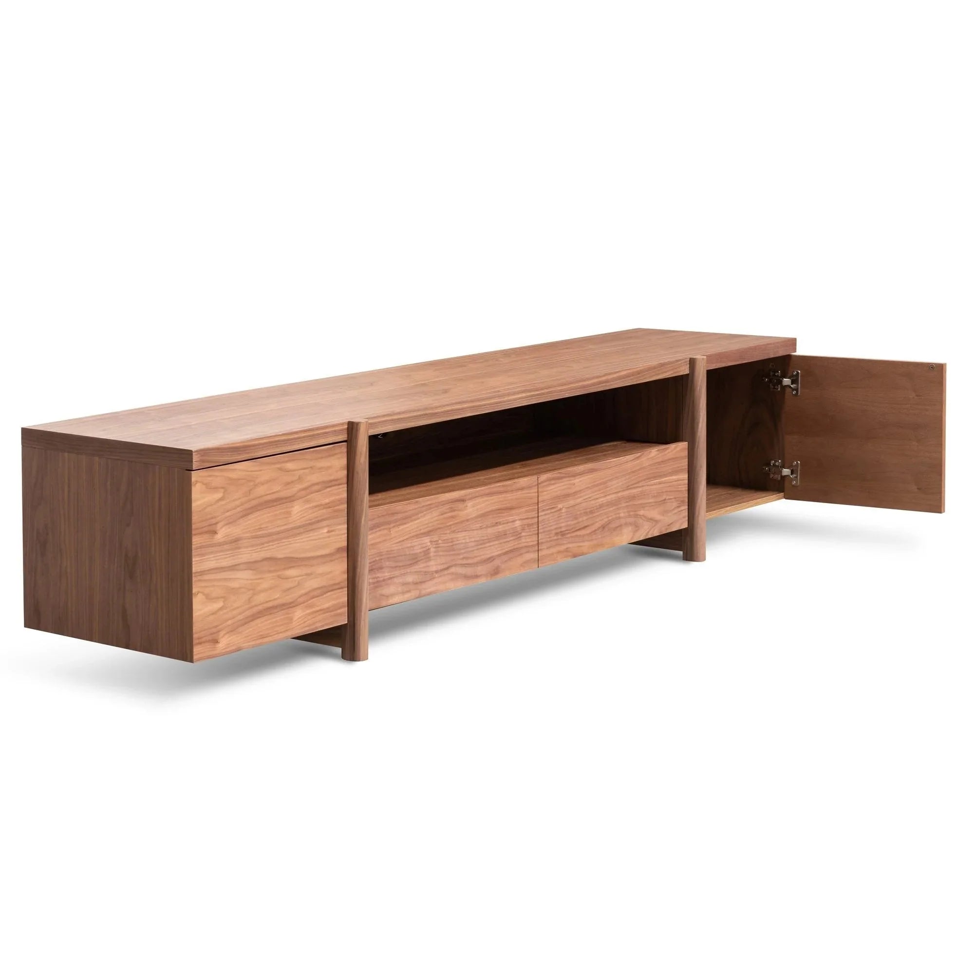 Brooklyn Lowline Wooden TV Stand - Oak - TV Units