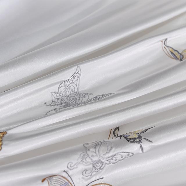 Butterfly Duvet Cover Set (Egyptian Cotton, 500 TC) - Duvet Covers