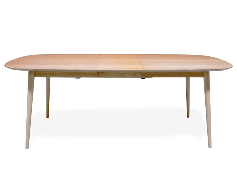 Byren Extendable Oak Dining Table - Natural - Dining Tables