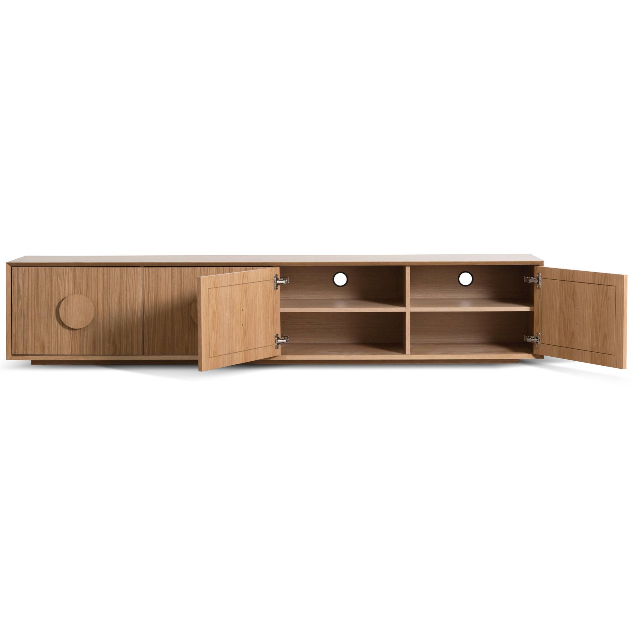 Calvin Wooden TV Stand - Natural - TV Units