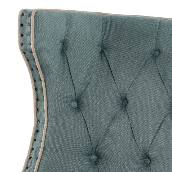 Camilla Wingback Armchair - Seagrass Green - Armchairs