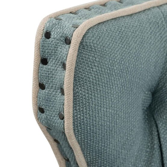 Camilla Wingback Armchair - Seagrass Green - Armchairs