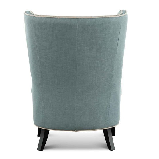 Camilla Wingback Armchair - Seagrass Green - Armchairs