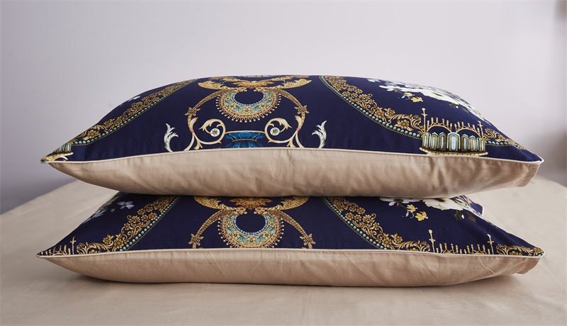Canterbury Duvet Cover Set (Egyptian Cotton, 500TC) - Duvet Covers