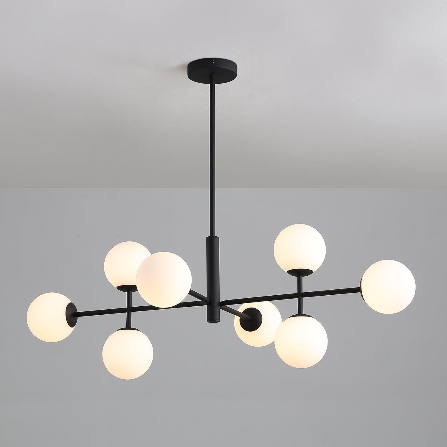 Ceiling Lamp Doris / Glass & Metal - Ceiling Lamp