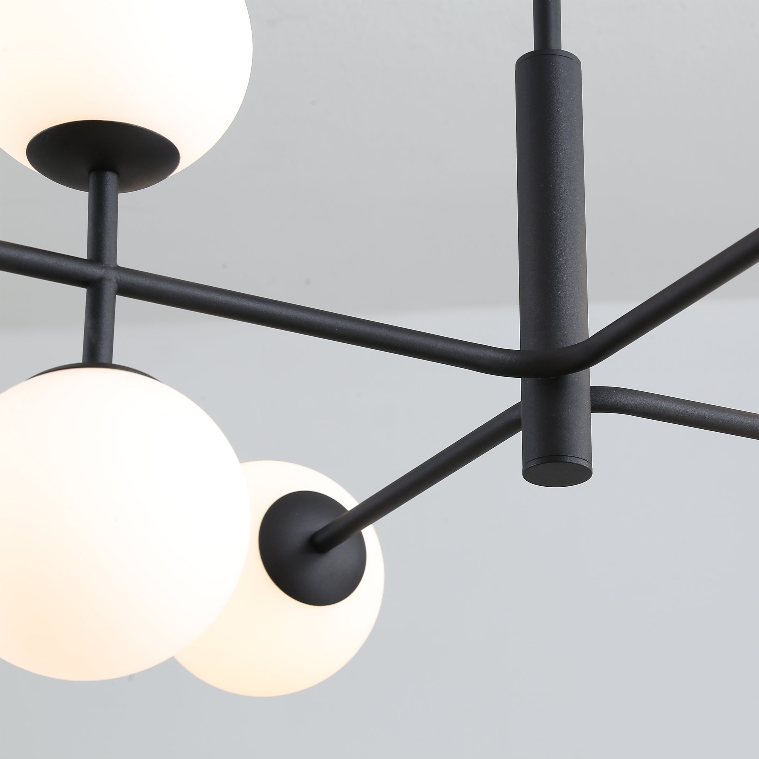 Ceiling Lamp Doris / Glass & Metal - Ceiling Lamp