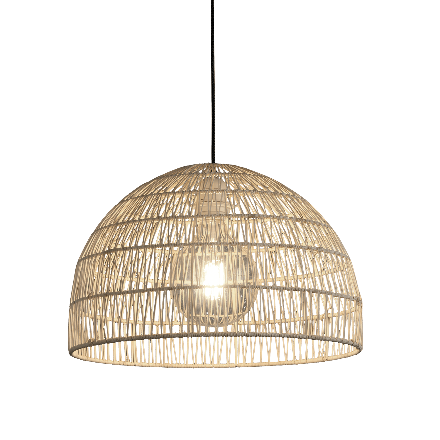 Ceiling Lamp Evens / Rattan Wood - Ceiling Lamp