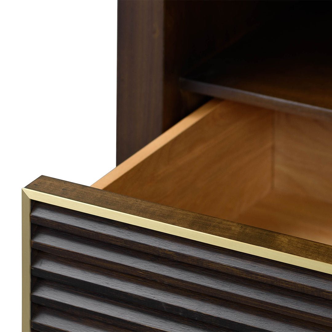 Chloe TV Stand - Walnut - TV Units