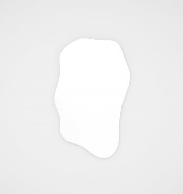 Clayton 120cm Abstract Mirror - Black - Mirror