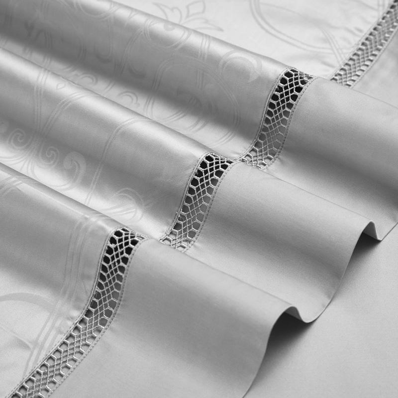 Clennet Duvet Cover Set (Egyptian Cotton, 1000 TC) - Duvet Covers