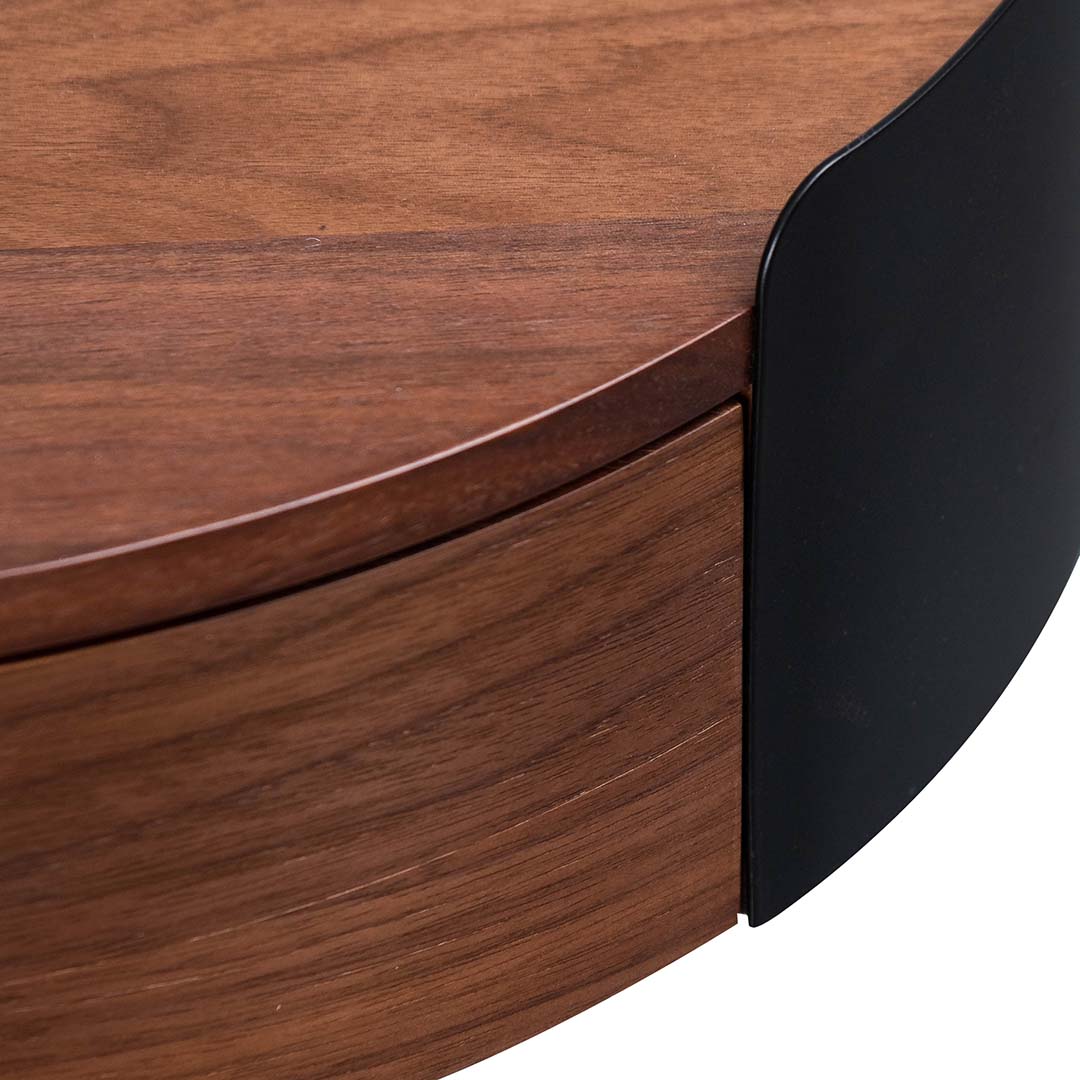 Colin Side Table - Walnut - Bedside Tables