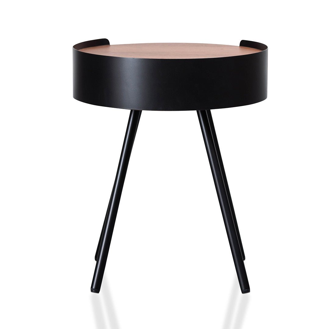 Colin Side Table - Walnut - Bedside Tables