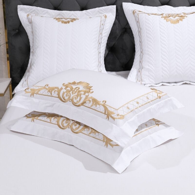 Concentric Duvet Cover Set (Egyptian Cotton, 1000 TC) - Duvet Covers