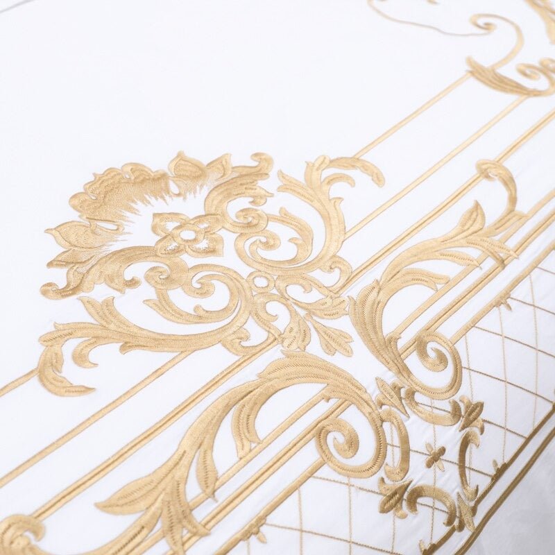 Concentric Duvet Cover Set (Egyptian Cotton, 1000 TC) - Duvet Covers