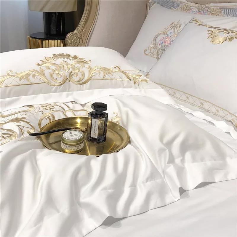 Concentric Duvet Cover Set (Egyptian Cotton, 1000 TC) - Duvet Covers