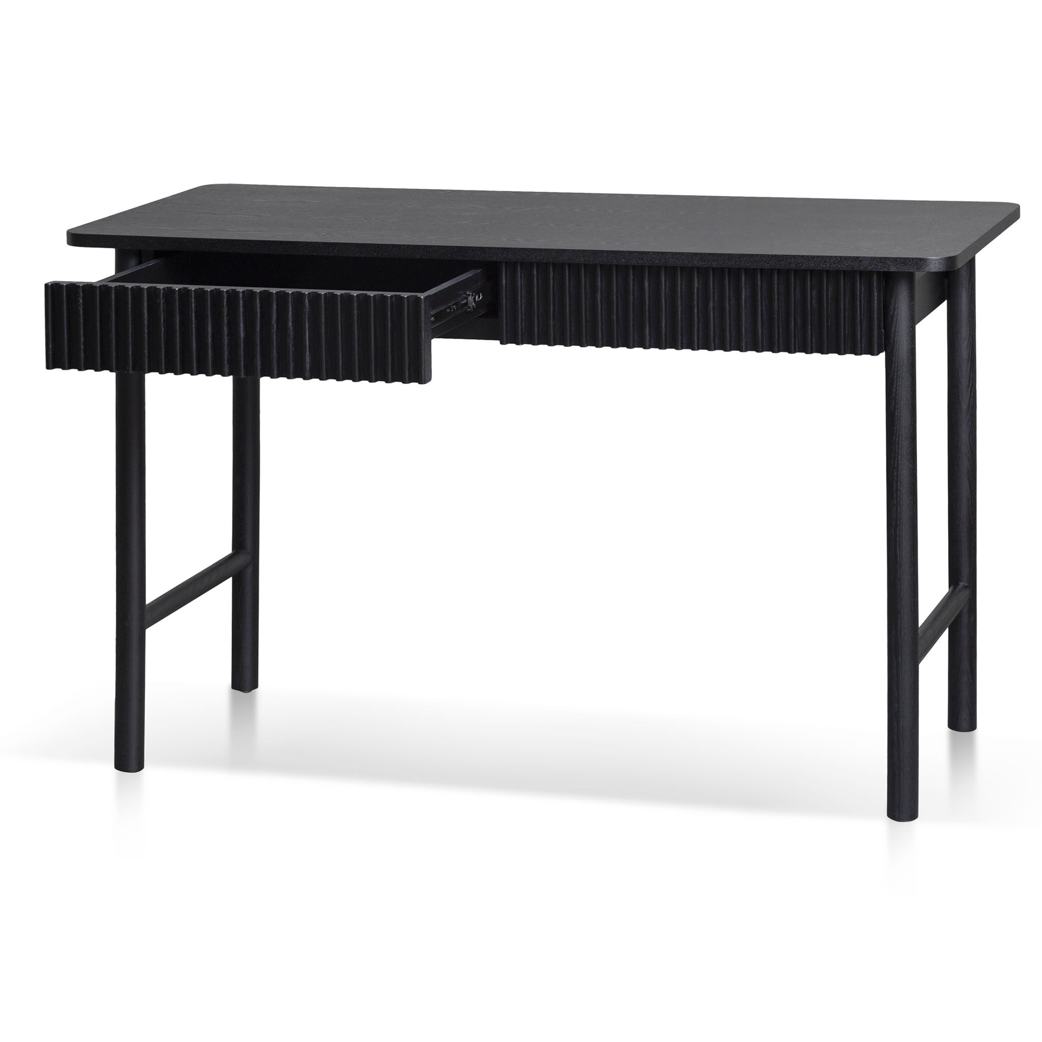 Daiki 1.2m Home Office Desk - Black - Console
