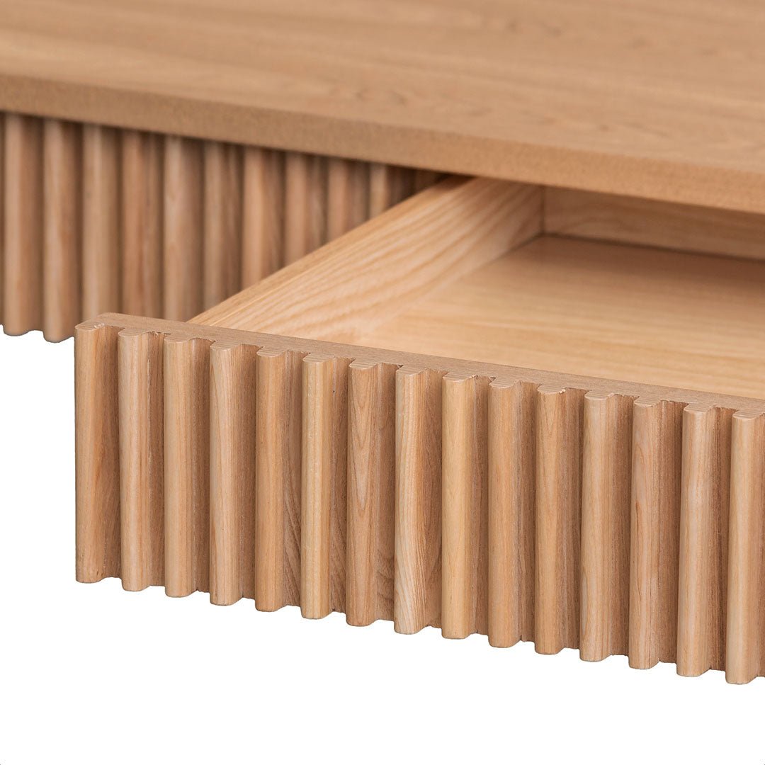 Daiki 1.2m Home Office Desk - Natural - Console