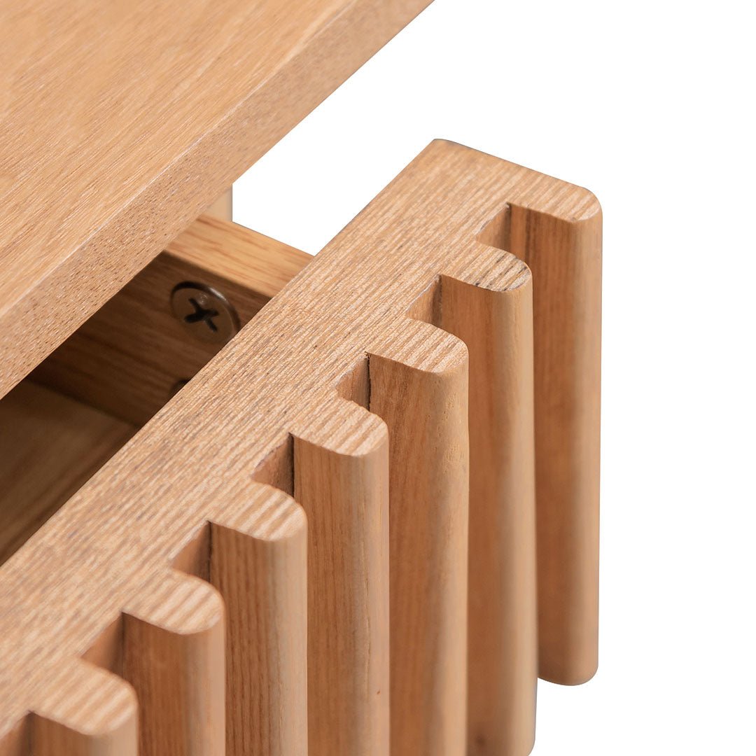 Daiki 1.2m Home Office Desk - Natural - Console