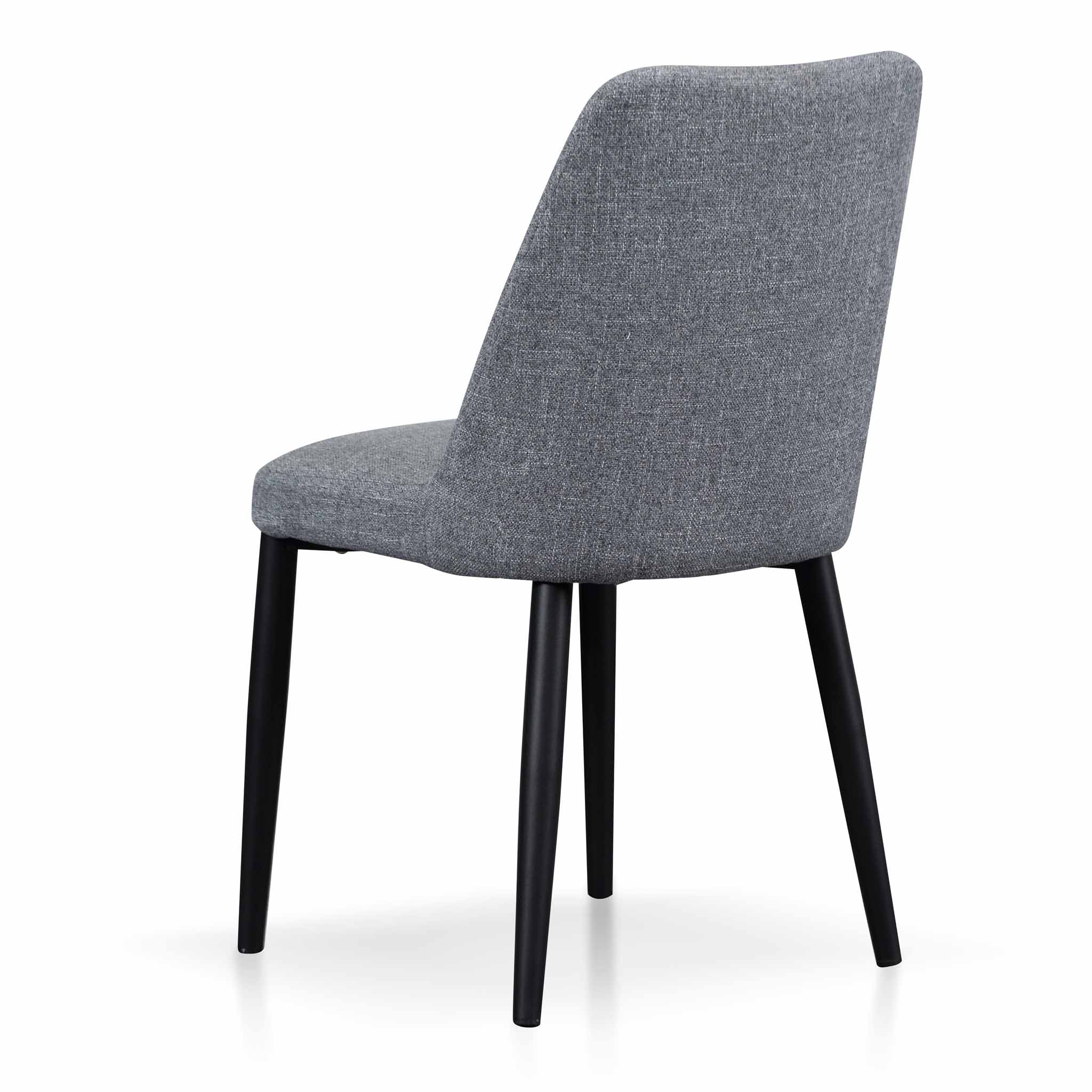 Daisy Fabric Dining Chair - Pebble Grey - Dining Chairs