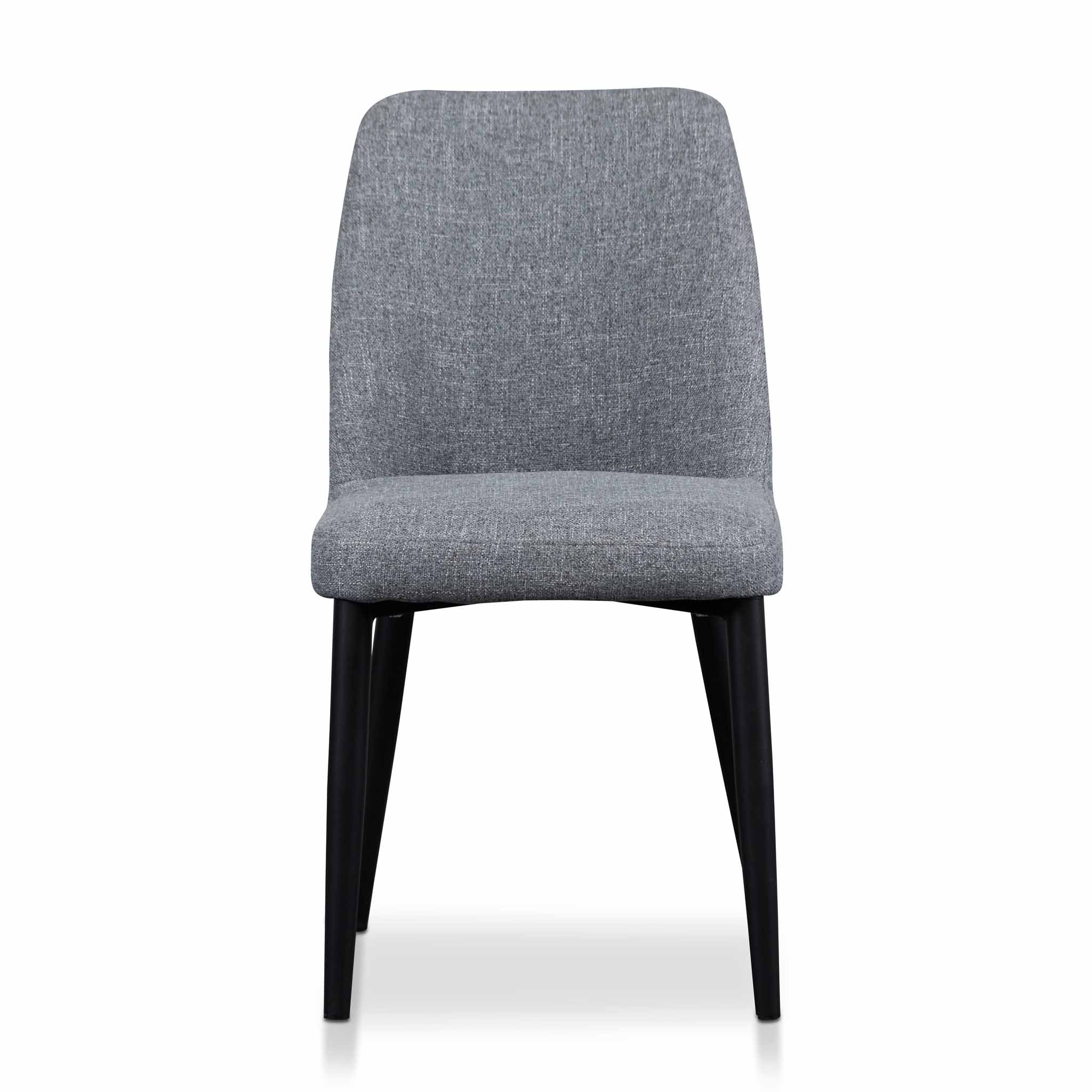Daisy Fabric Dining Chair - Pebble Grey - Dining Chairs
