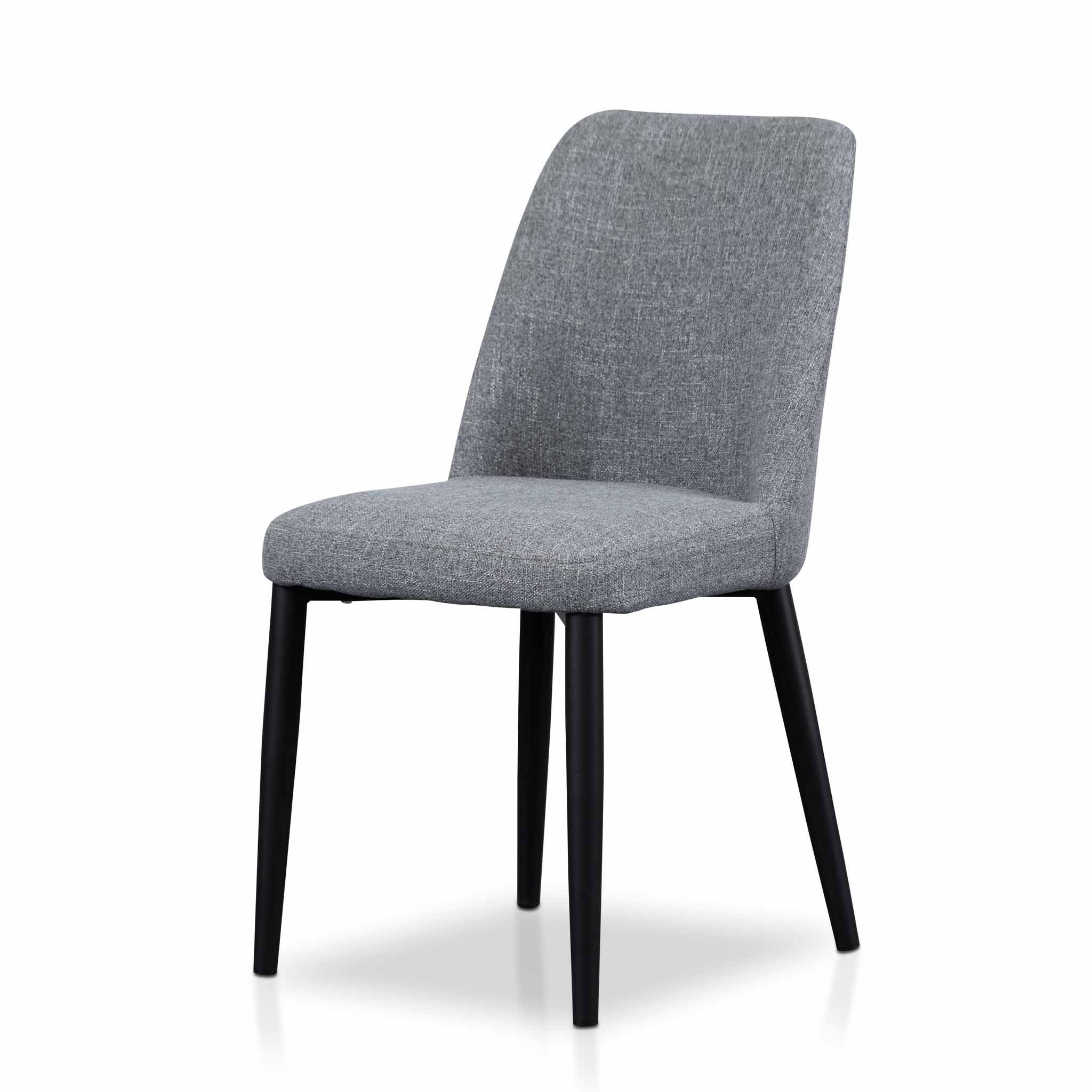Daisy Fabric Dining Chair - Pebble Grey - Dining Chairs