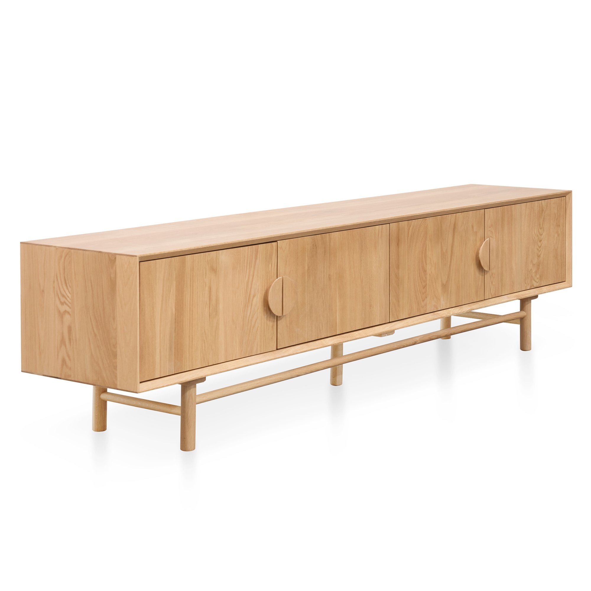 Damien TV Stand - Natural Wood - TV Units