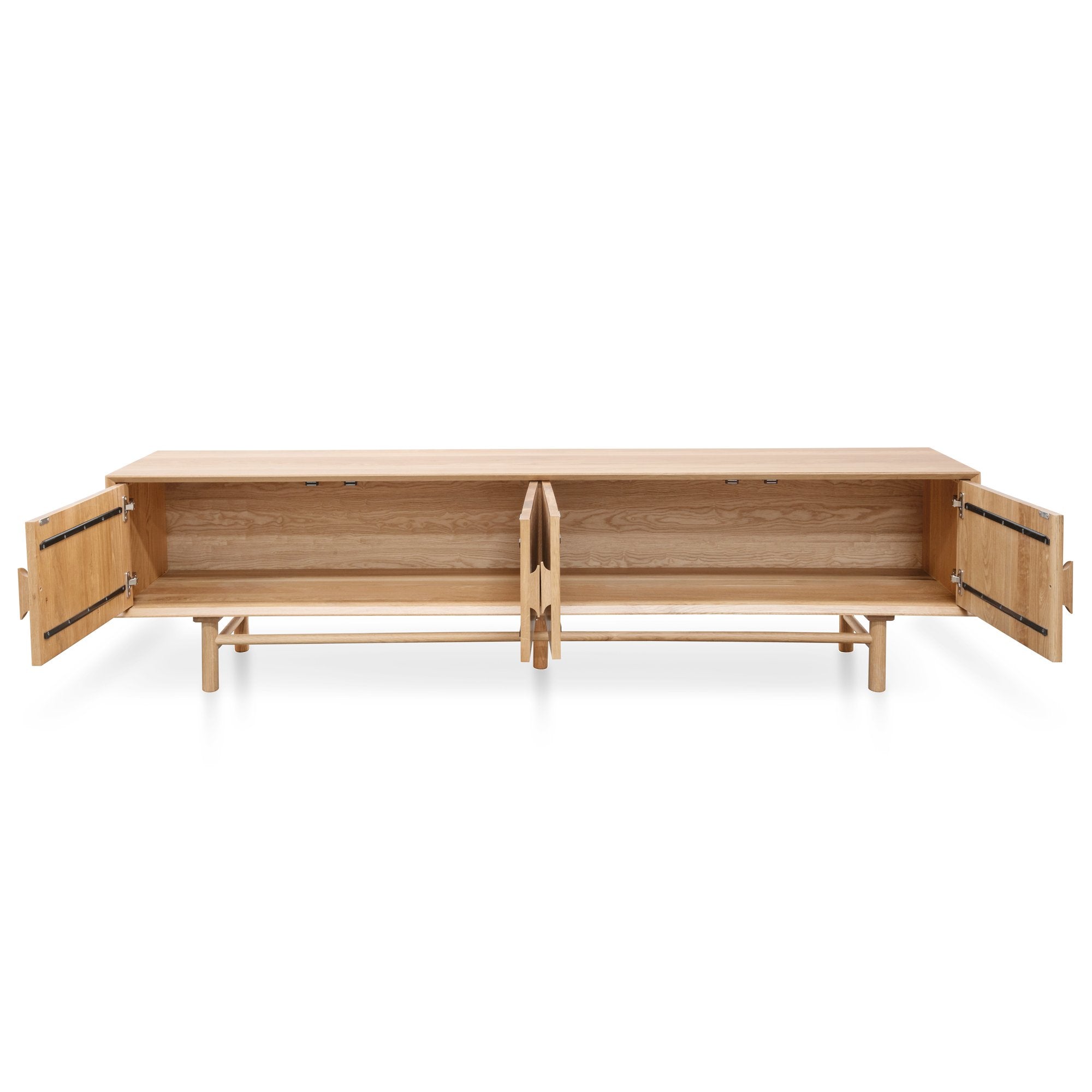 Damien TV Stand - Natural Wood - TV Units