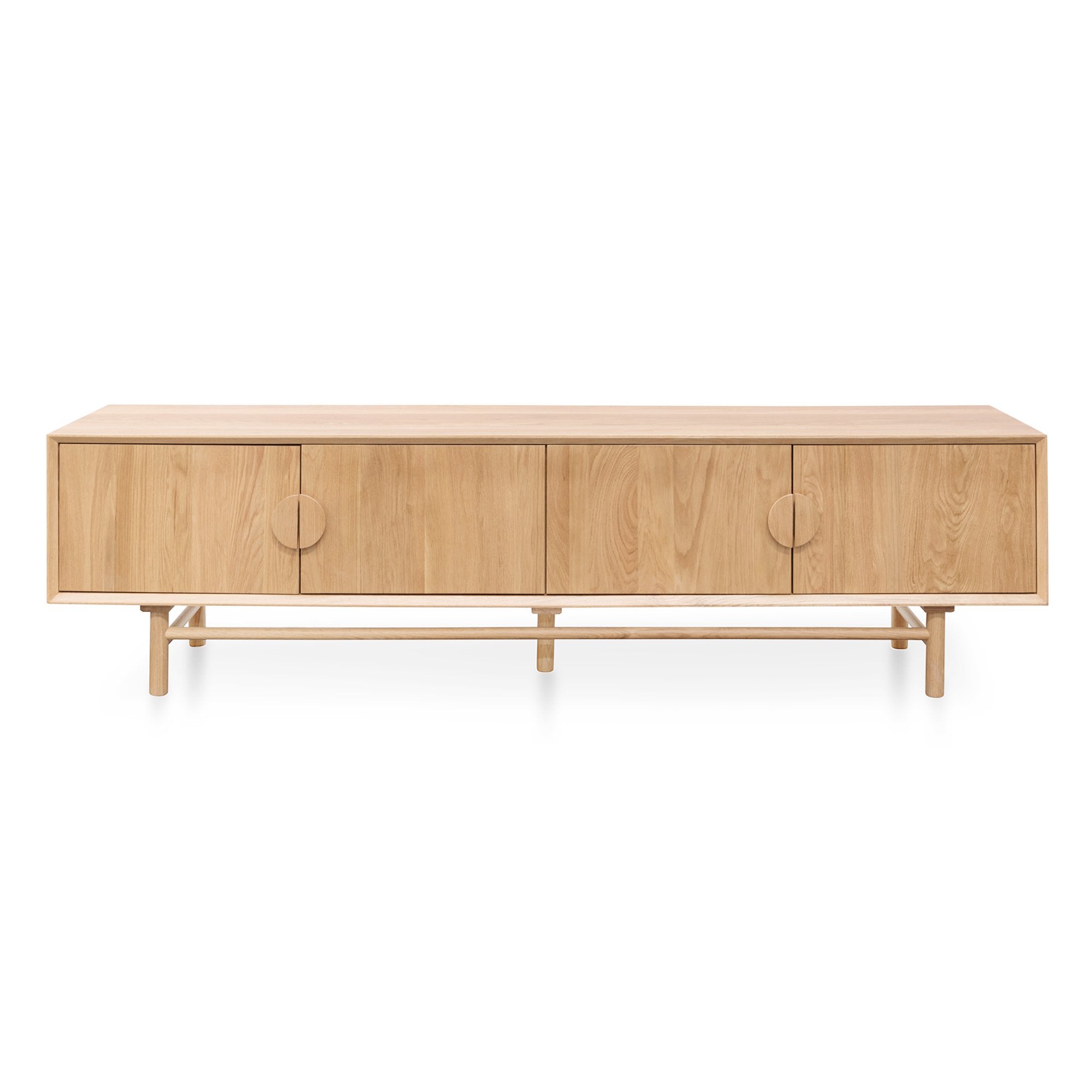 Damien TV Stand - Natural Wood - TV Units