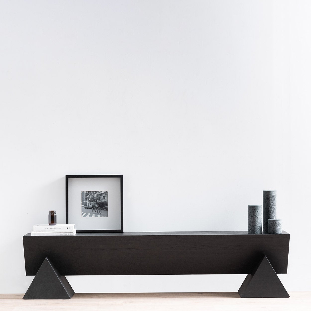 Daniel Elm Bench - Full Black - Bench