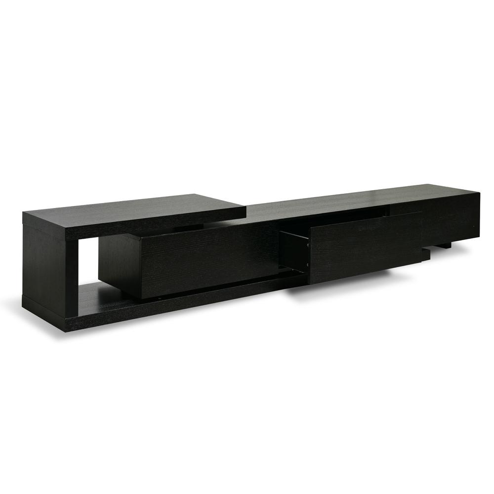 Destiny Extendable TV Stand - Full Black - TV Units