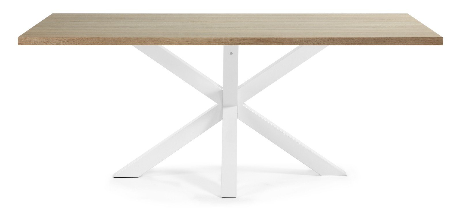 Diego 2m Veneer Dining Table - White - Dining Tables