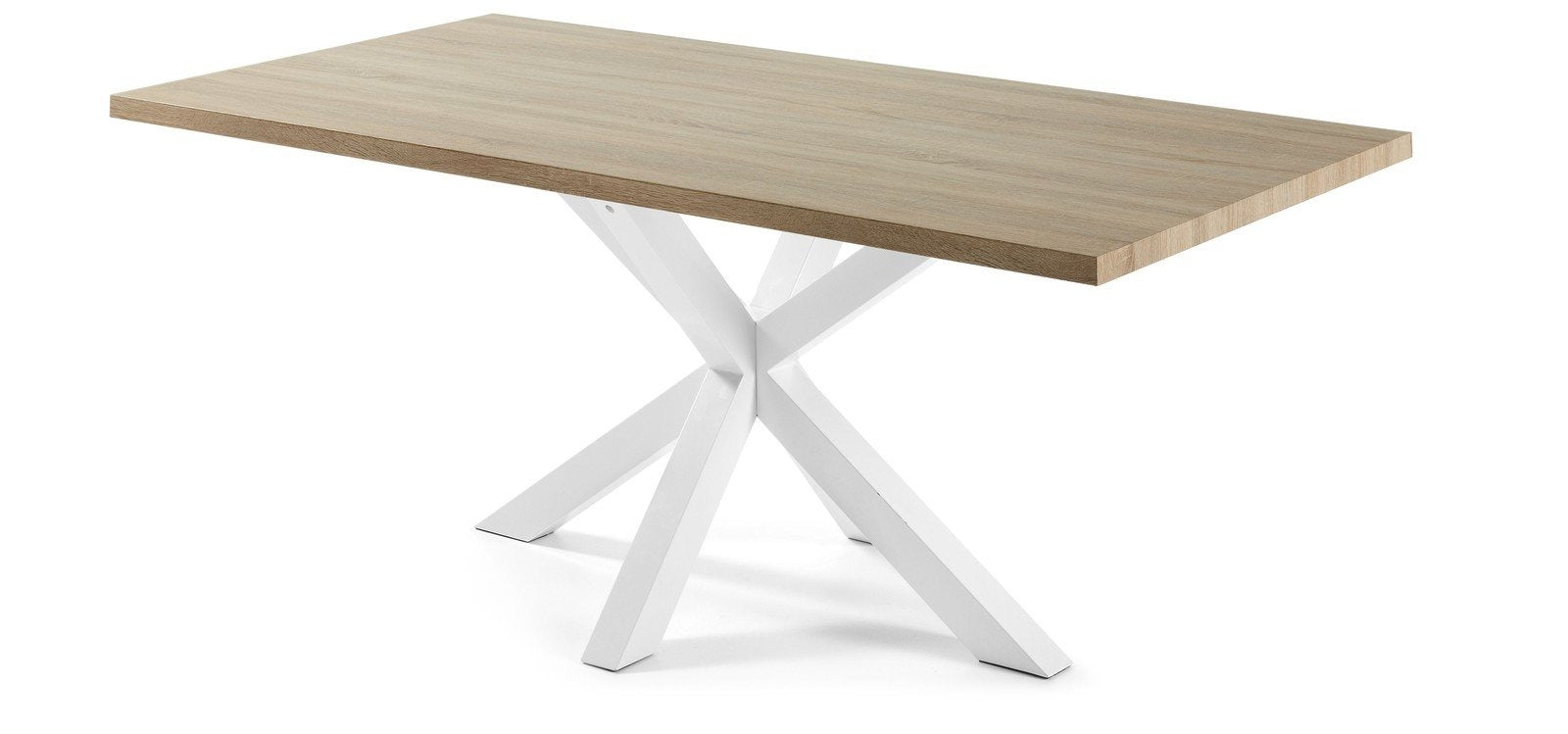 Diego 2m Veneer Dining Table - White - Dining Tables