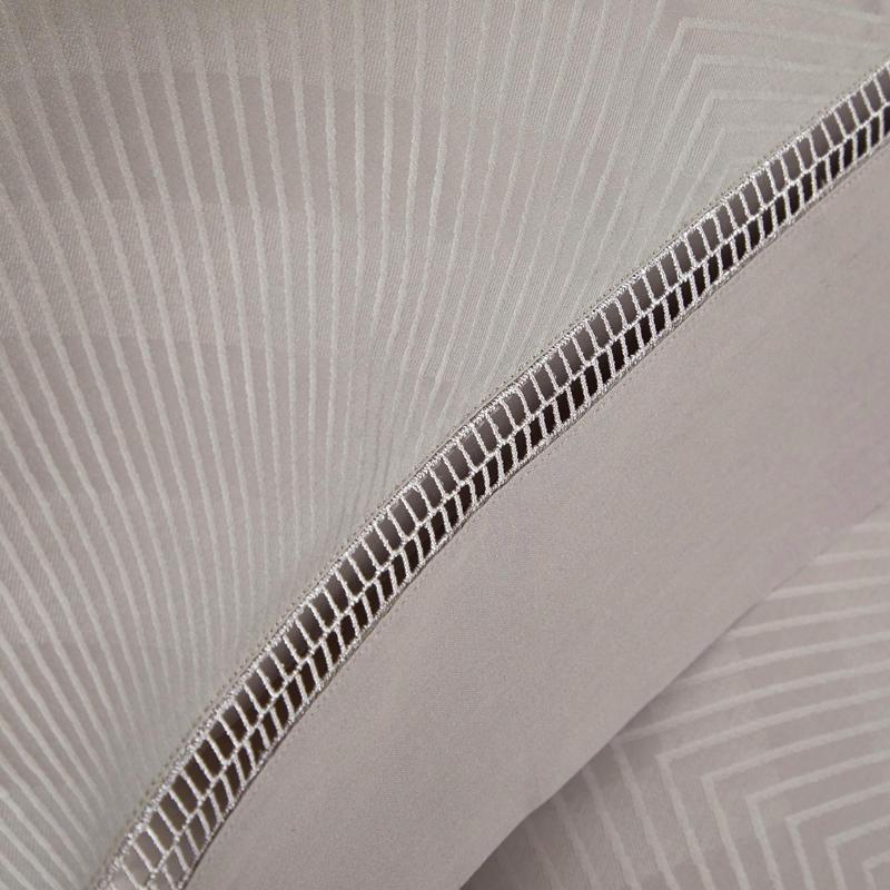 Domes Duvet Cover Set (Egyptian Cotton, 1000 TC) - Duvet Covers