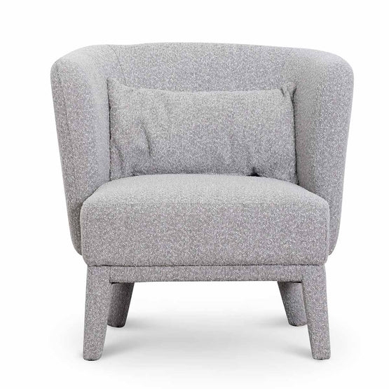 Dominic Chair - Ash Grey Boucle - Armchairs