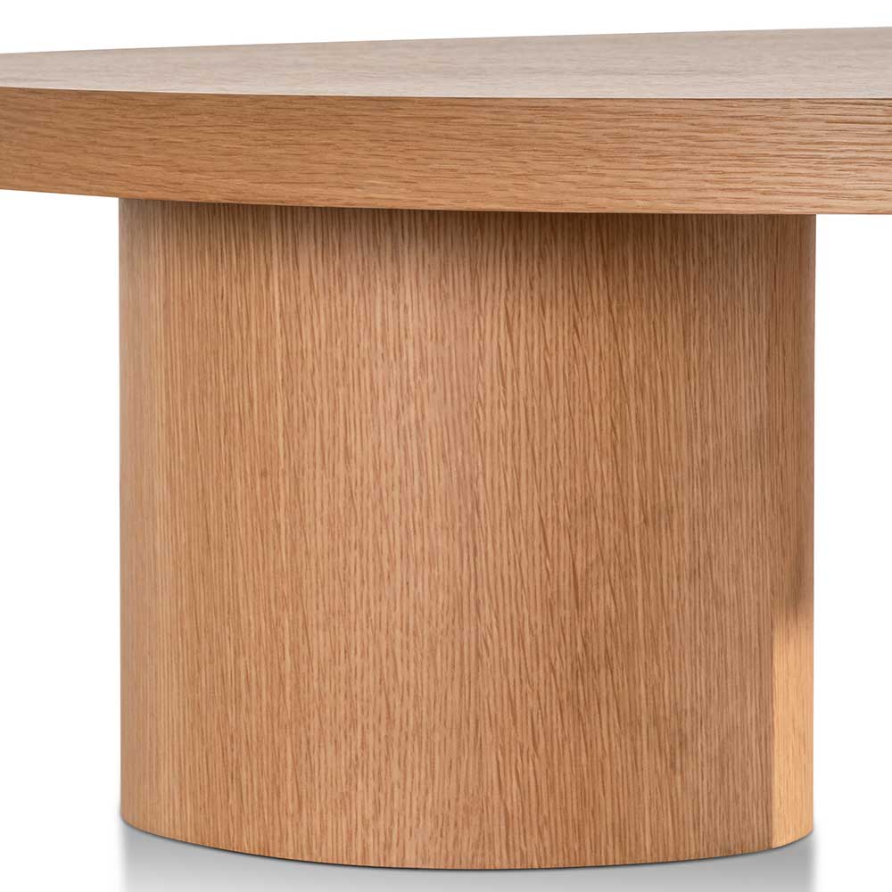 Dominic Wooden Round Coffee Table - Coffee Table