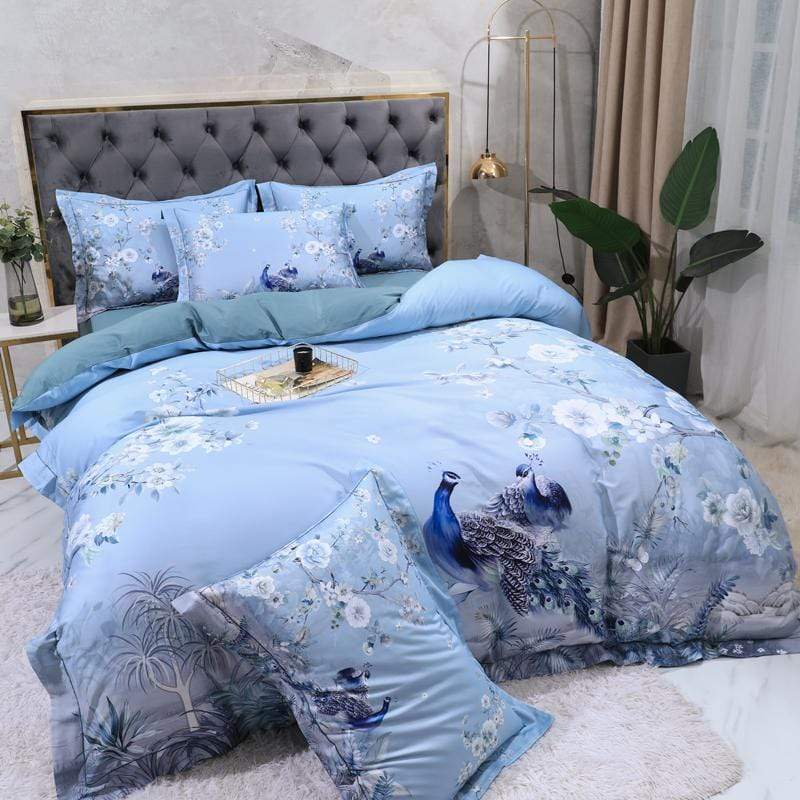 Dreamland Duvet Cover Set (Egyptian Cotton, 500 TC) - Duvet Covers