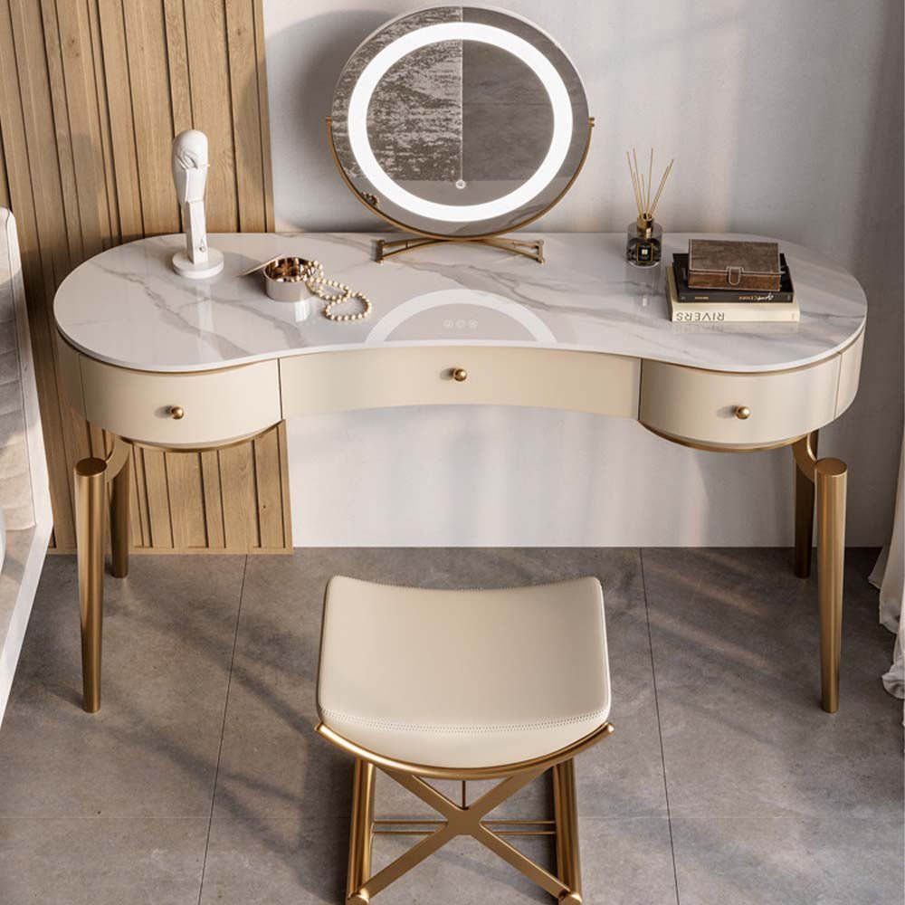 Dubai Gold Cloud Vanity Set - Make-Up Vanity