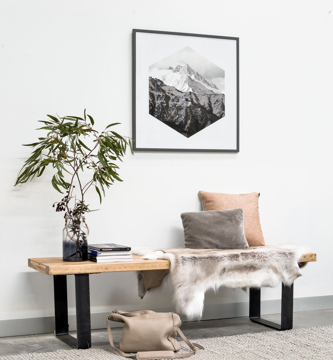 Dylan Reclaimed Wood Bench - Bench