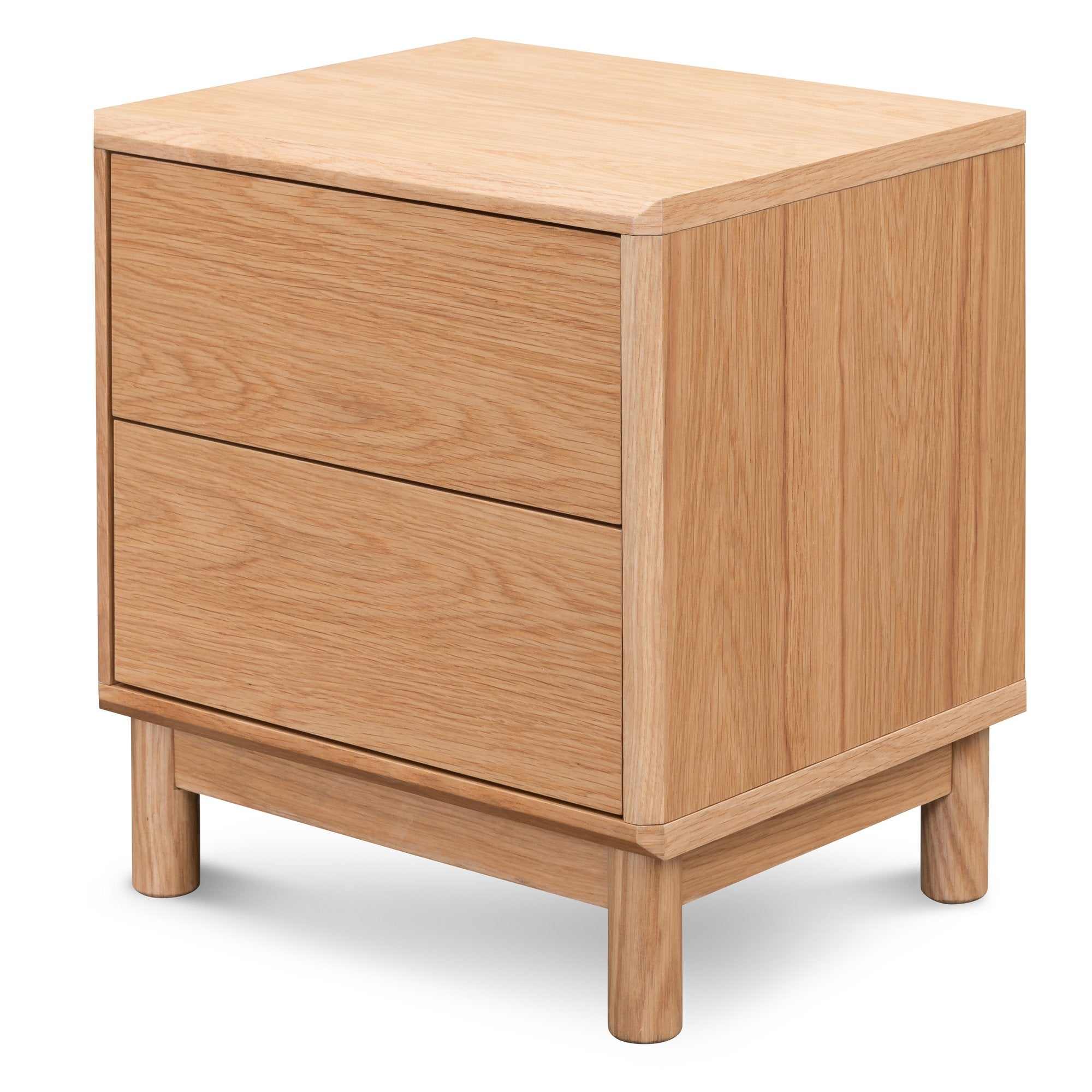 Elanor Bedside Table - Natural Oak - Bedside Tables